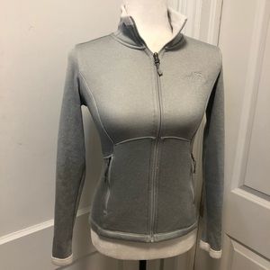 The North Face ladies full zip athletic top size xs